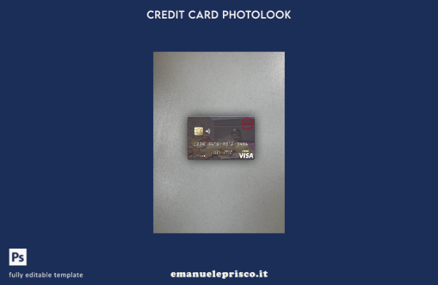 modello frontale photolook per carta di debito visto Mozambico Absa Bank Mozambi